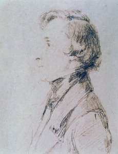 Portrait of Frederic Chopin by Franz Xaver Winterhalter