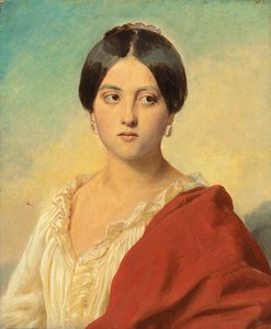Portrait of an Italian Girl, Half Length