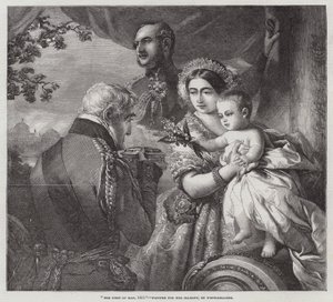 The First of May, 1851, painted for Her Majesty by Franz Xaver Winterhalter