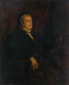 Clementine Princess of Saxe-Coburg-Gotha by Franz von Lenbach