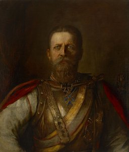Crown Prince Frederick William, later Frederick III, German Emperor and King of Prussia by Franz von Lenbach