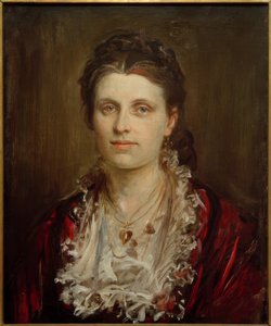 Portrait of a Lady by Franz von Lenbach