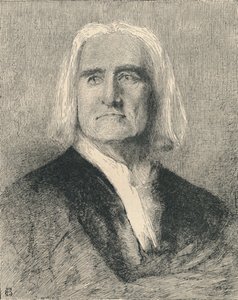 Franz Liszt by Franz von Lenbach