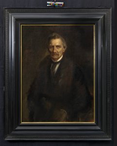 Gottfried Semper (Architect) by Franz von Lenbach