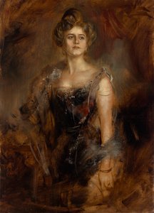 Hubertine Henriette Startz (?) by Franz von Lenbach