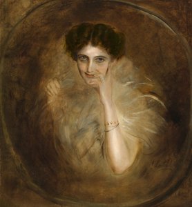 Lady Mary Victoria Leiter Curzon by Franz von Lenbach