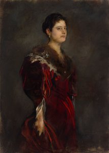 Marie Baroness Harkányi by Franz von Lenbach