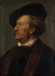 Portrait of Composer Richard Wagner (1813-1883)