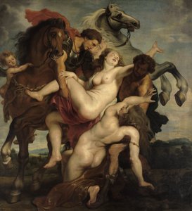 The Daughters of Leucippus, Copy after Rubens
