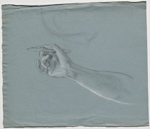 Arm Study for the Faculty Painting: Theology by Franz von Matsch