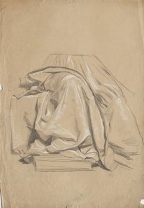 Drapery Study by Franz von Matsch