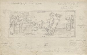 Dancer on an Ancient Greek Theater Stage by Franz von Matsch