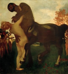 Centaur and Nymph