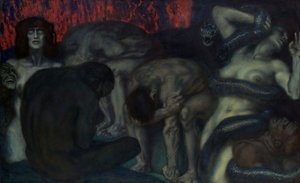 Inferno by Franz von Stuck