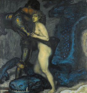 The Dragonslayer by Franz von Stuck