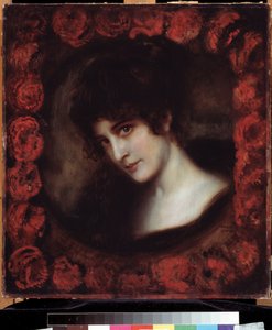 Portrait of a Woman by Franz von Stuck