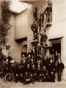 Portrait of the Employees of the Alinari Brothers Photographic Establishment, in Florence by Fratelli Alinari Fratelli Alinari
