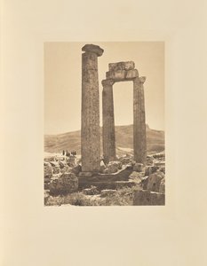 The Temple of Zeus at Nemea by Frédéric Boissonnas