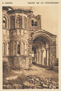Mistra. Church of the Pantanassa