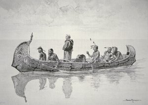 The Missionary by Frederic (after) Remington