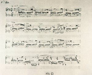 Score of Etudes for Piano Opus 10 by Frederic Chopin by Frederic Chopin