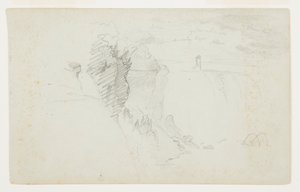 American Falls, Niagara River by Frederic Edwin Church