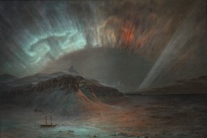Aurora Borealis by Frederic Edwin Church