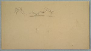 Broken Tree Trunks by Frederic Edwin Church