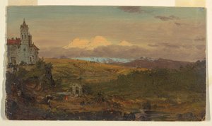 Cathedral, Chillo, Ecuador by Frederic Edwin Church
