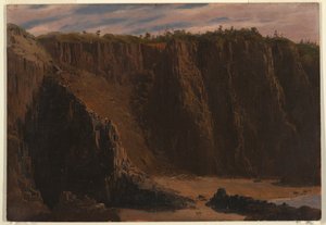 Cliffs at Grand Manan by Frederic Edwin Church