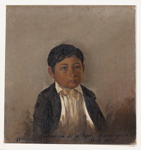 Portrait of Boy, Barranquilla, Colombia by Frederic Edwin Church