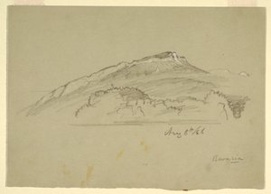A Tree, Bavaria, August 8, 1868 by Frederic Edwin Church