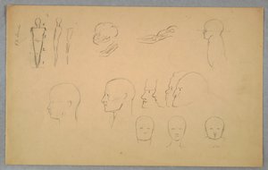 Anatomical Studies, 1865–70 by Frederic Edwin Church