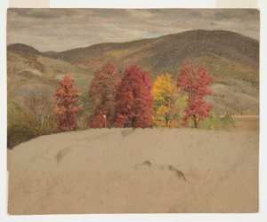 Autumn Landscape in New England, probably October 1865 by Frederic Edwin Church