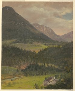 Bavarian Alps Landscape, 1868 by Frederic Edwin Church