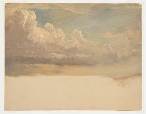 Drawing, Cloud Study, March 1871 by Frederic Edwin Church
