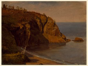 Coast of Grand Manan Island, Canada, August or September 1851 by Frederic Edwin Church