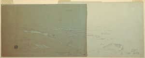 Damascus, Syria, Seen from the Northwest, Part 2, April or May 1868 by Frederic Edwin Church