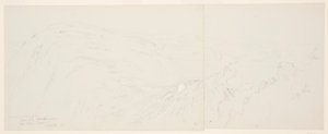Distant View of Damascus, Syria, May 7, 1868 by Frederic Edwin Church