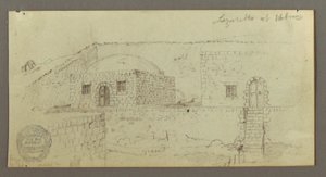 Domed House, House with Staircase, February possibly 1868 by Frederic Edwin Church