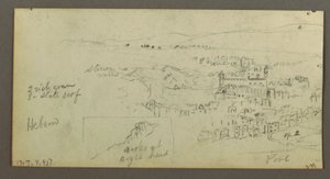 Domed House, House with Staircase, February possibly 1868 by Frederic Edwin Church