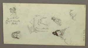 Figure Studies, Ridge, Possibly 1868 by Frederic Edwin Church
