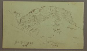 Flat Rocky Hill, May 4, 1868 by Frederic Edwin Church