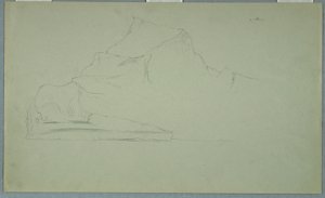Floating Iceberg, June or July 1859 by Frederic Edwin Church