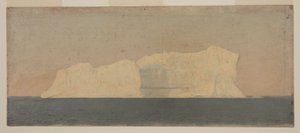 Floating Iceberg, Labrador, June or July 1859 by Frederic Edwin Church
