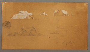 Floating Icebergs, July 5, 1859 by Frederic Edwin Church