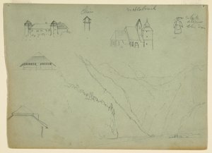 From Salzkammergut, Austria and the Konigssee, near Berchtesgaden, Bavaria, July 1868 by Frederic Edwin Church