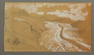 Glacier, August 21, 1868 by Frederic Edwin Church