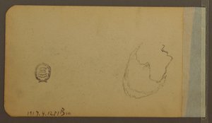 Hills; Head, 1889 by Frederic Edwin Church
