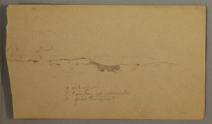 Hills, Rainbow, possibly 1865-66 by Frederic Edwin Church